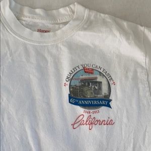 In-n-out 65th anniversary tee